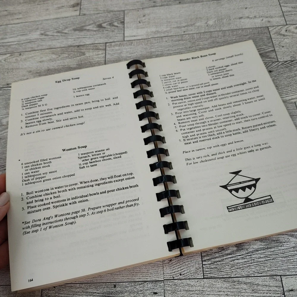 In the Beginning‎ Collection of Hors d'Oeuvres Cookbook 1977 Vtg Spiral Bound